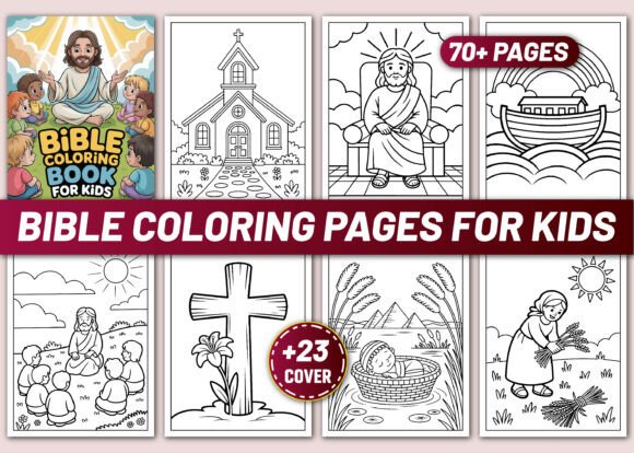 Bible Coloring Pages for Kids: Graphics & Coloring Pages